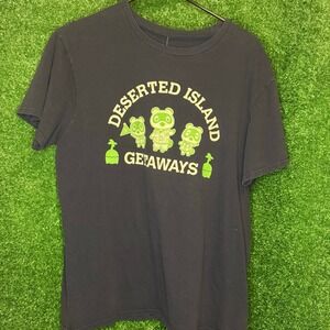 Large Nintendo Animal Crossing New Horizons Deserted Island Getaways Graphic Tee